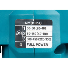 Chiave a impulsi Makita TW011GM201 40V 4Ah