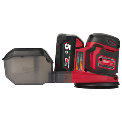 Levigatrice Rotorbitale Milwaukee M18 BOS125-502B 18V 5Ah