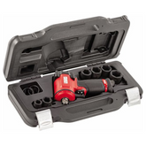 Set Avvitatore ad Impulsi Usag 942 PC3/C7 con Bussole Macchina 7 Pezzi