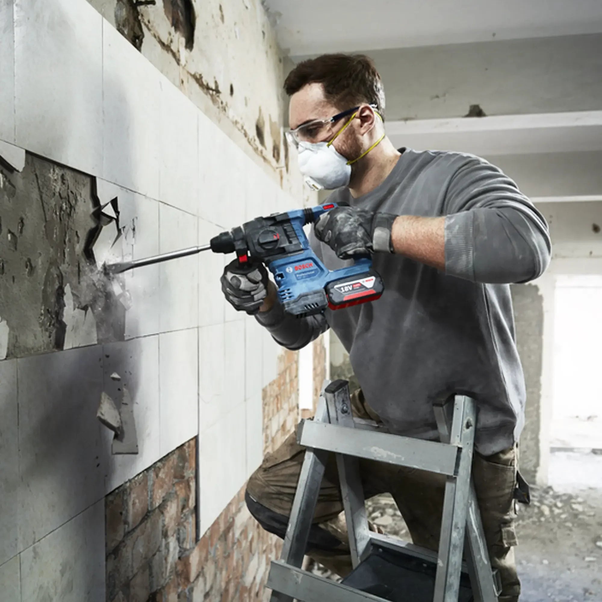 Martello Perforatore Bosch GBH 18V-22 PRO 18V