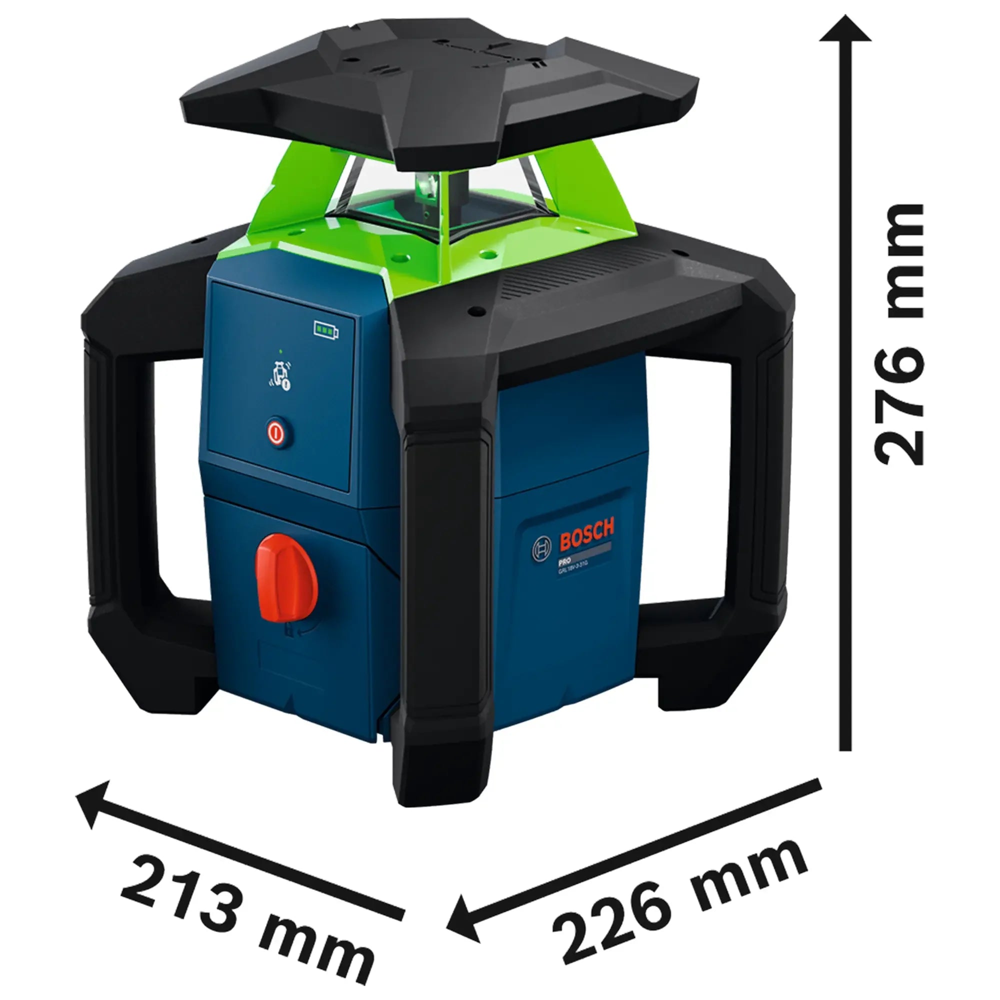 Livella Laser Rotante Bosch GRL18V-3-31G 18V 4Ah