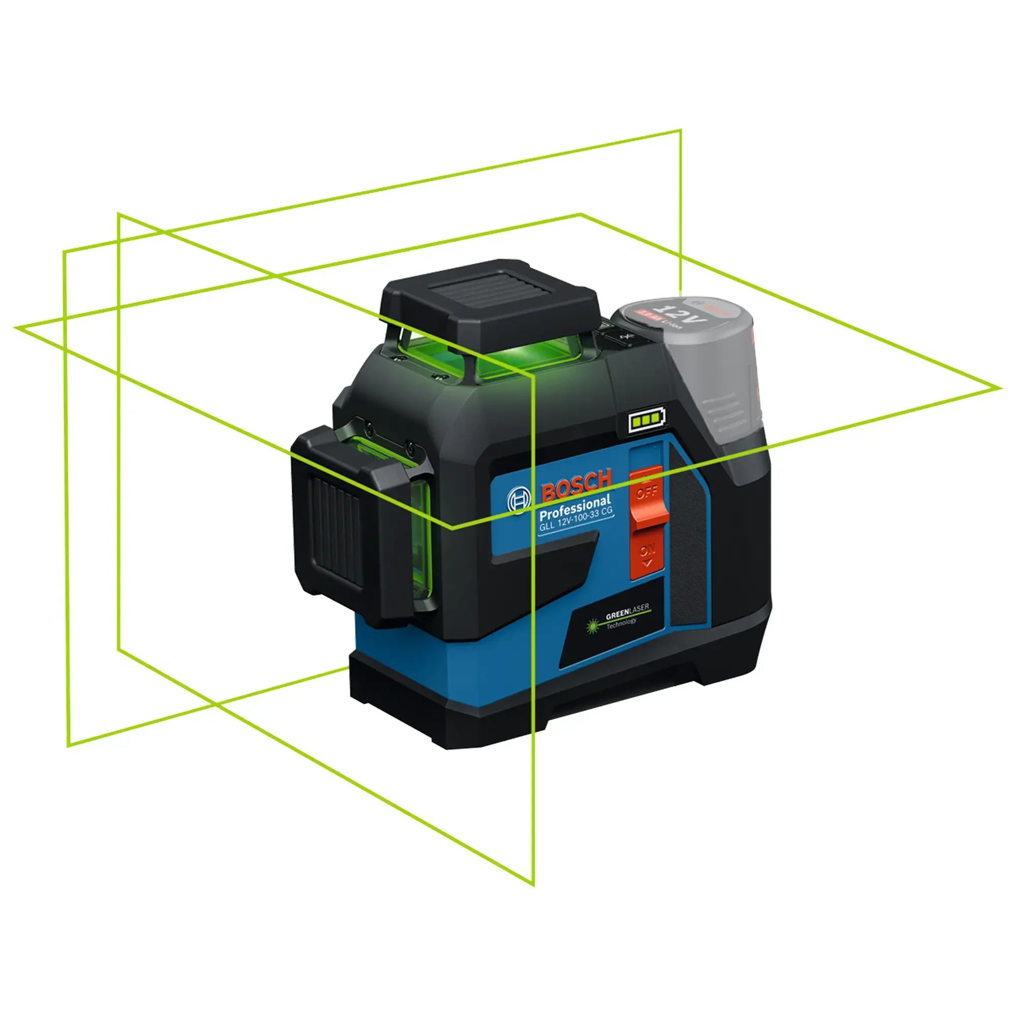 Livella Laser Bosch GLL 12V-100-33 CG 12V