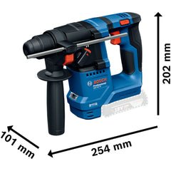 Tassellatore Bosch GBH 18V-18 2Ah SDS Plus