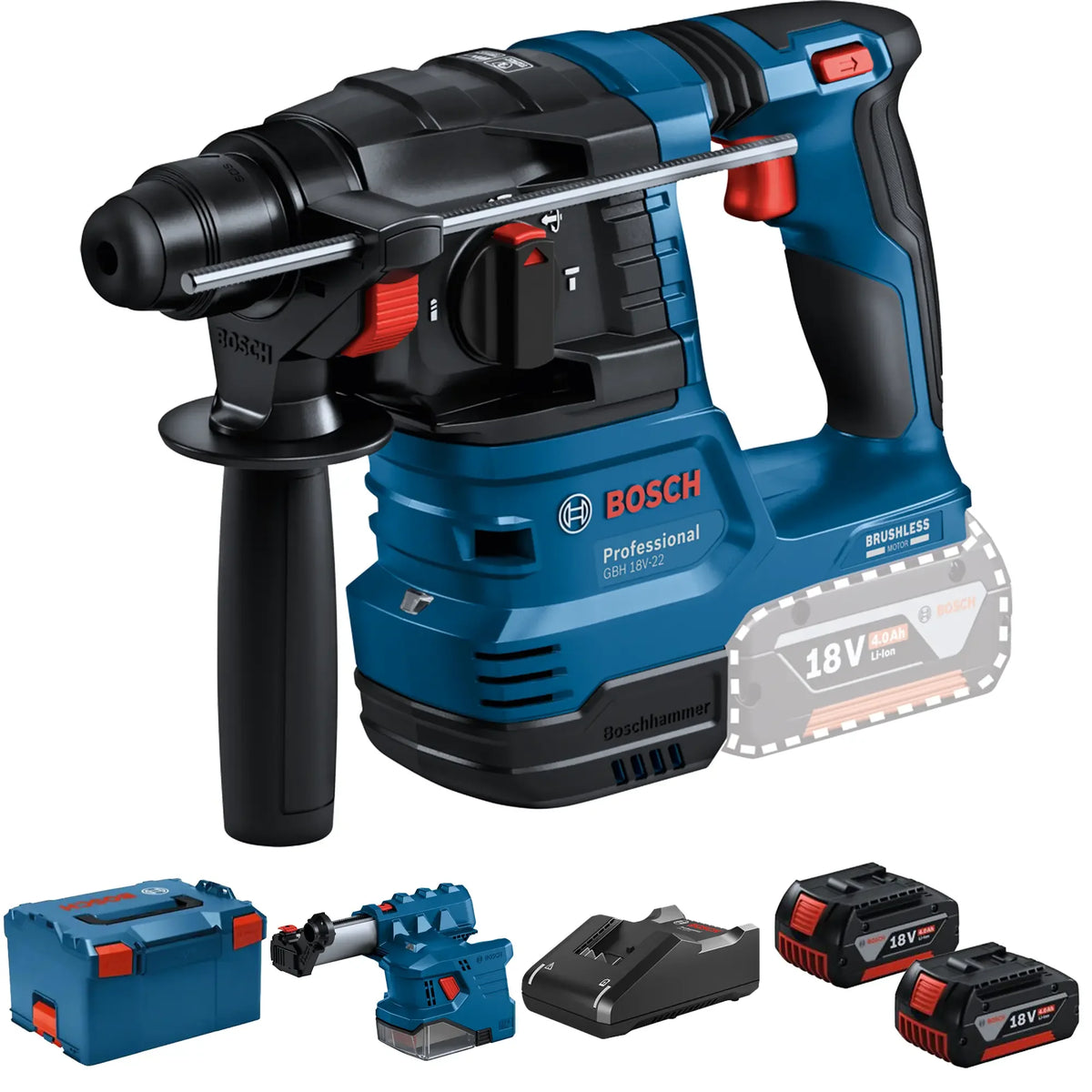 Martello Perforatore Bosch GBH 18V-22 PRO 18V