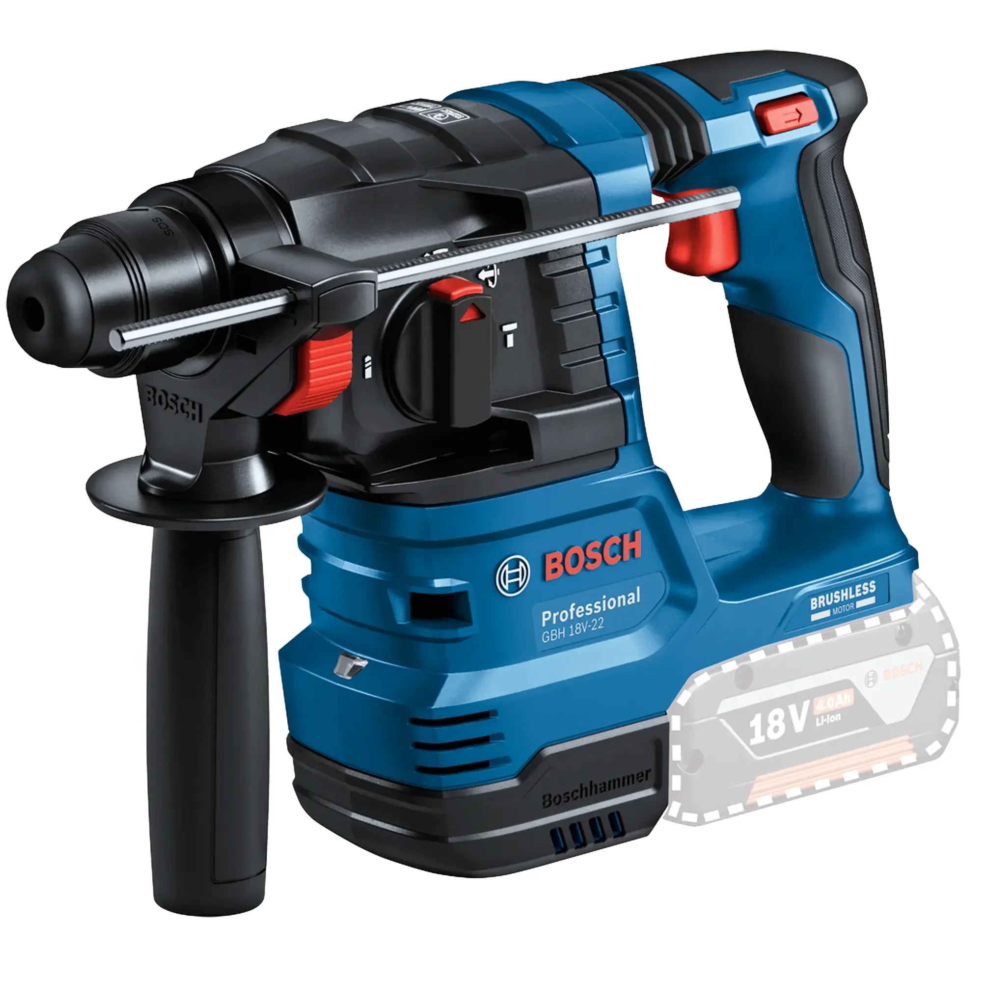 Martello Perforatore Bosch GBH 18V-22 PRO 18V
