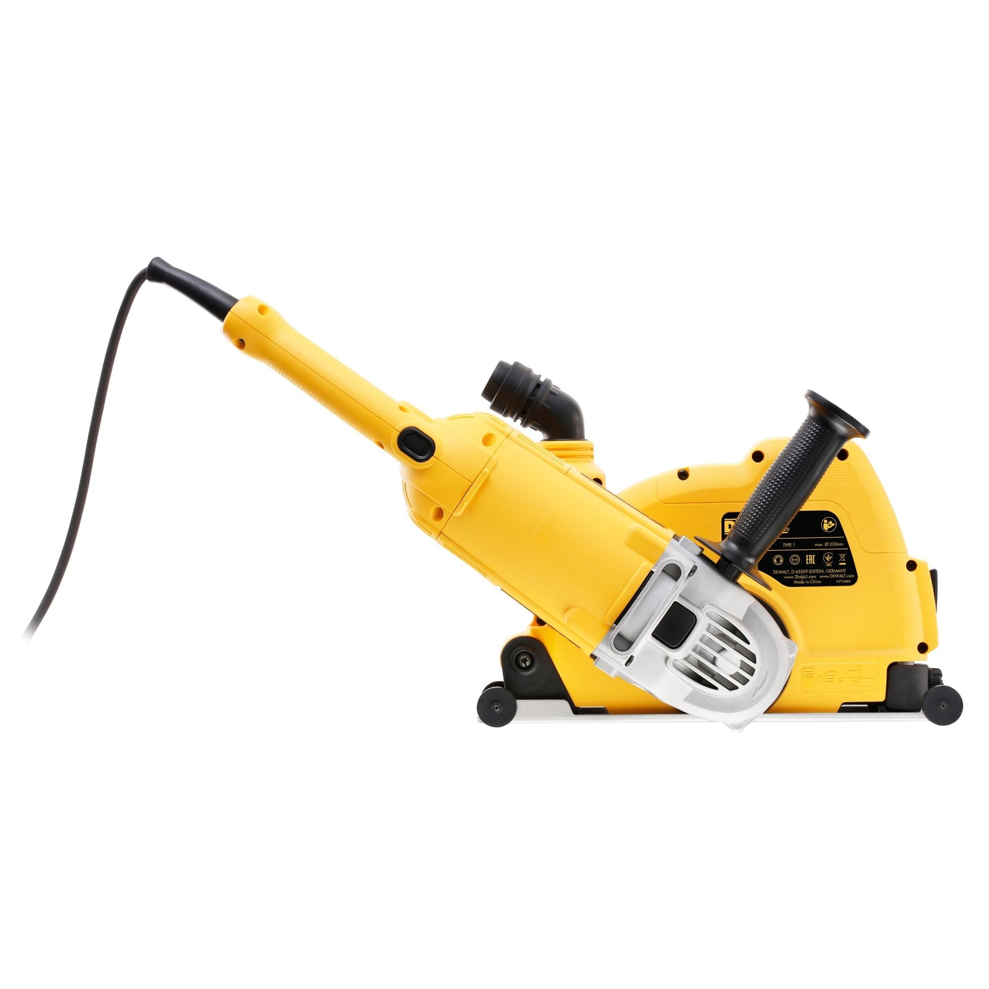 Smerigliatrice Dewalt DWE492GK-QS 230mm 2200W Kit Taglio Calcestruzzo