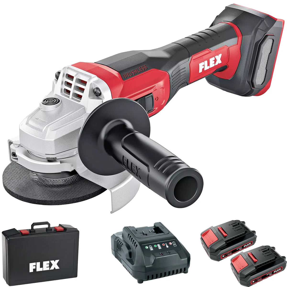 Smerigliatrice angolare Flex L 125 EC LD Set 18V 5Ah