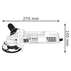 Smerigliatrice Bosch GWS 750 750W