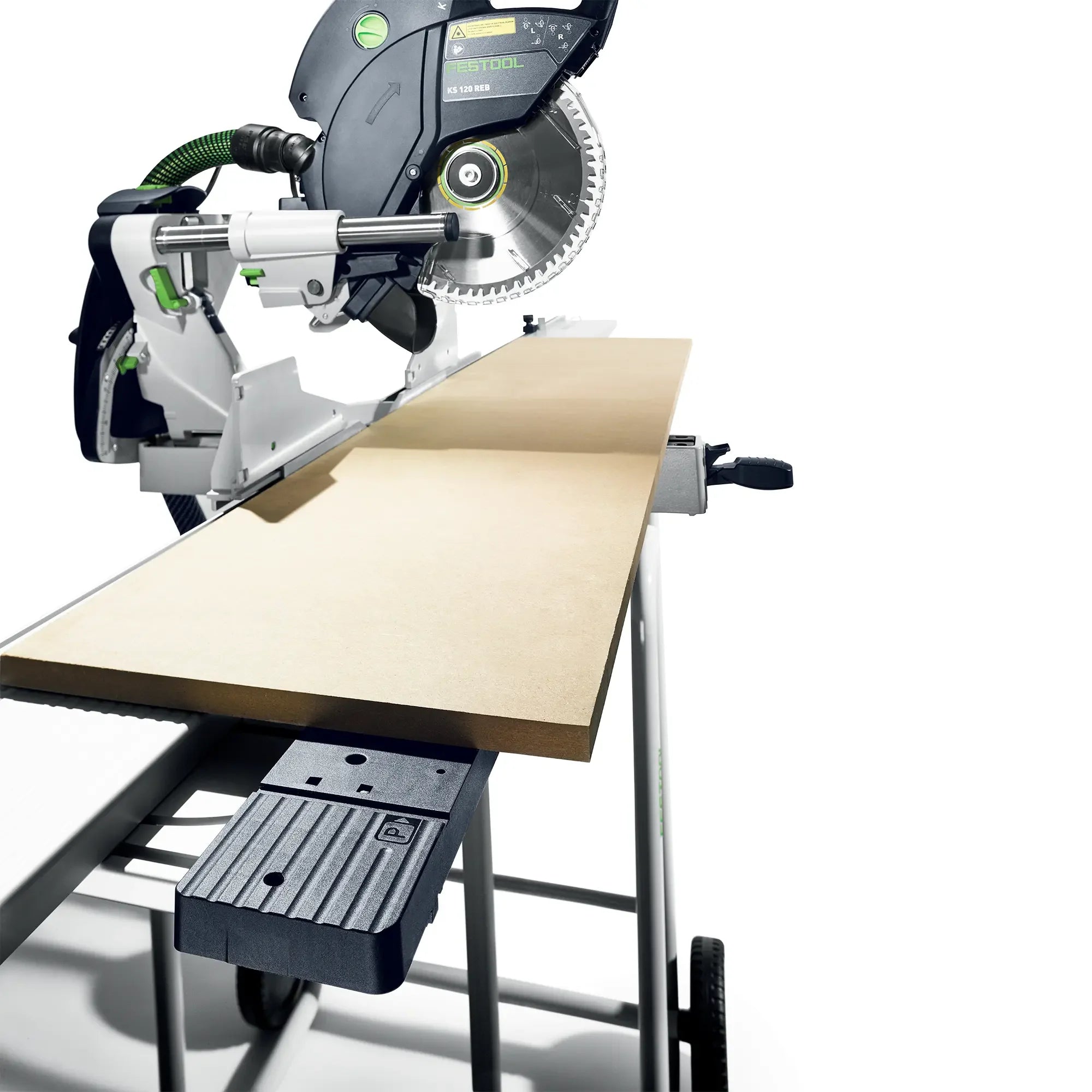 Troncatrice radiale Festool KS 120 REB-Set-MFT