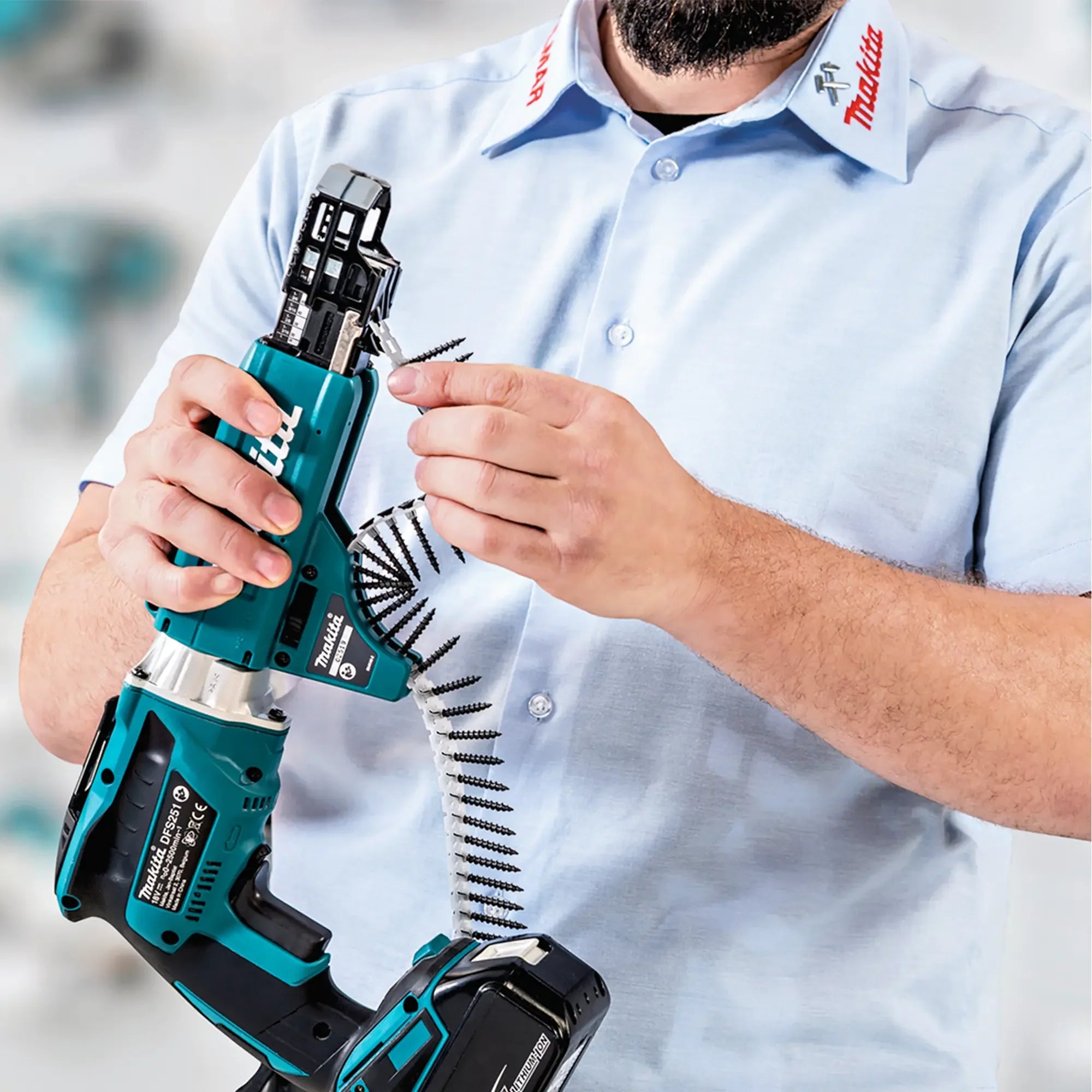 Avvitatore Cartongesso Makita DFS452AJX2 18V 2Ah