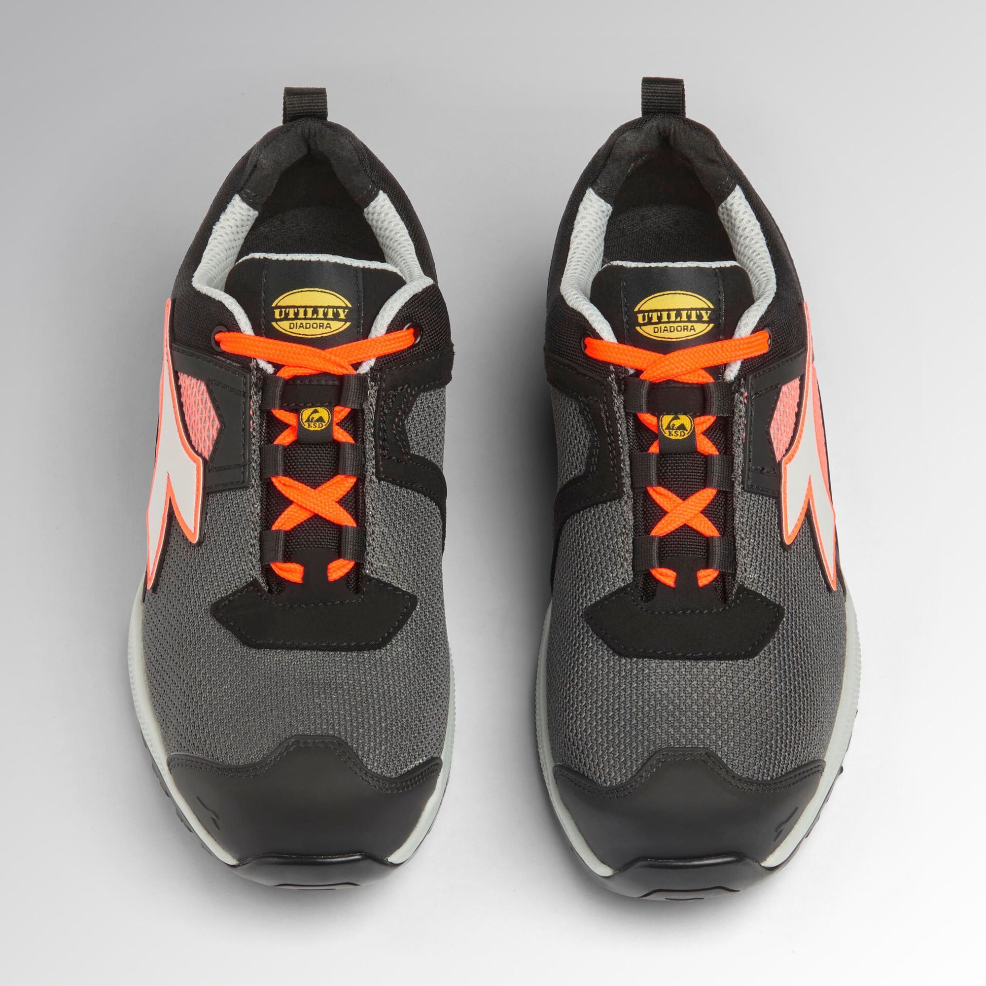 Scarpa Antinfortunistica Diadora Glove A.Box Low Ghost S1PS Orange Fluo