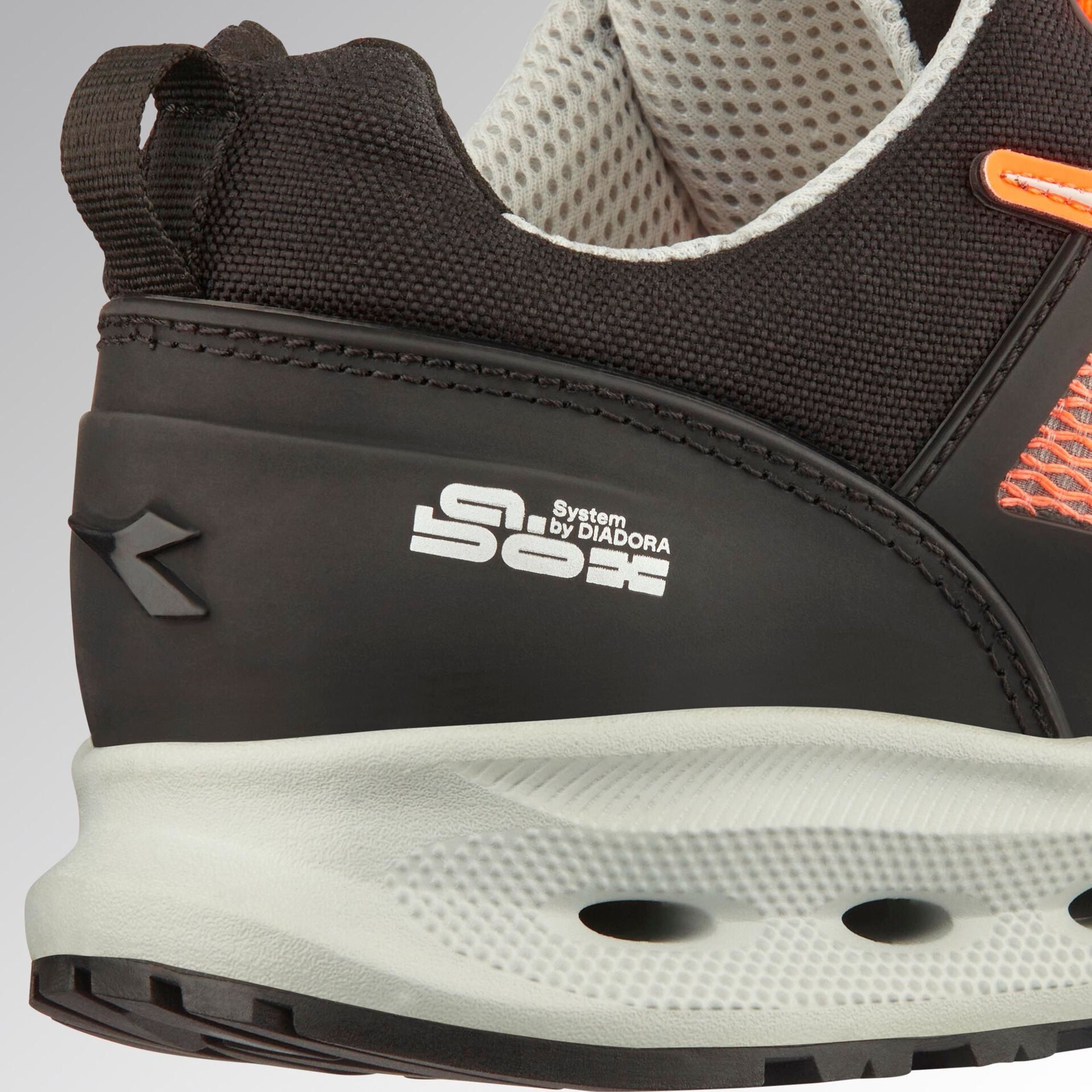 Scarpa Antinfortunistica Diadora Glove A.Box Low Ghost S1PS Orange Fluo