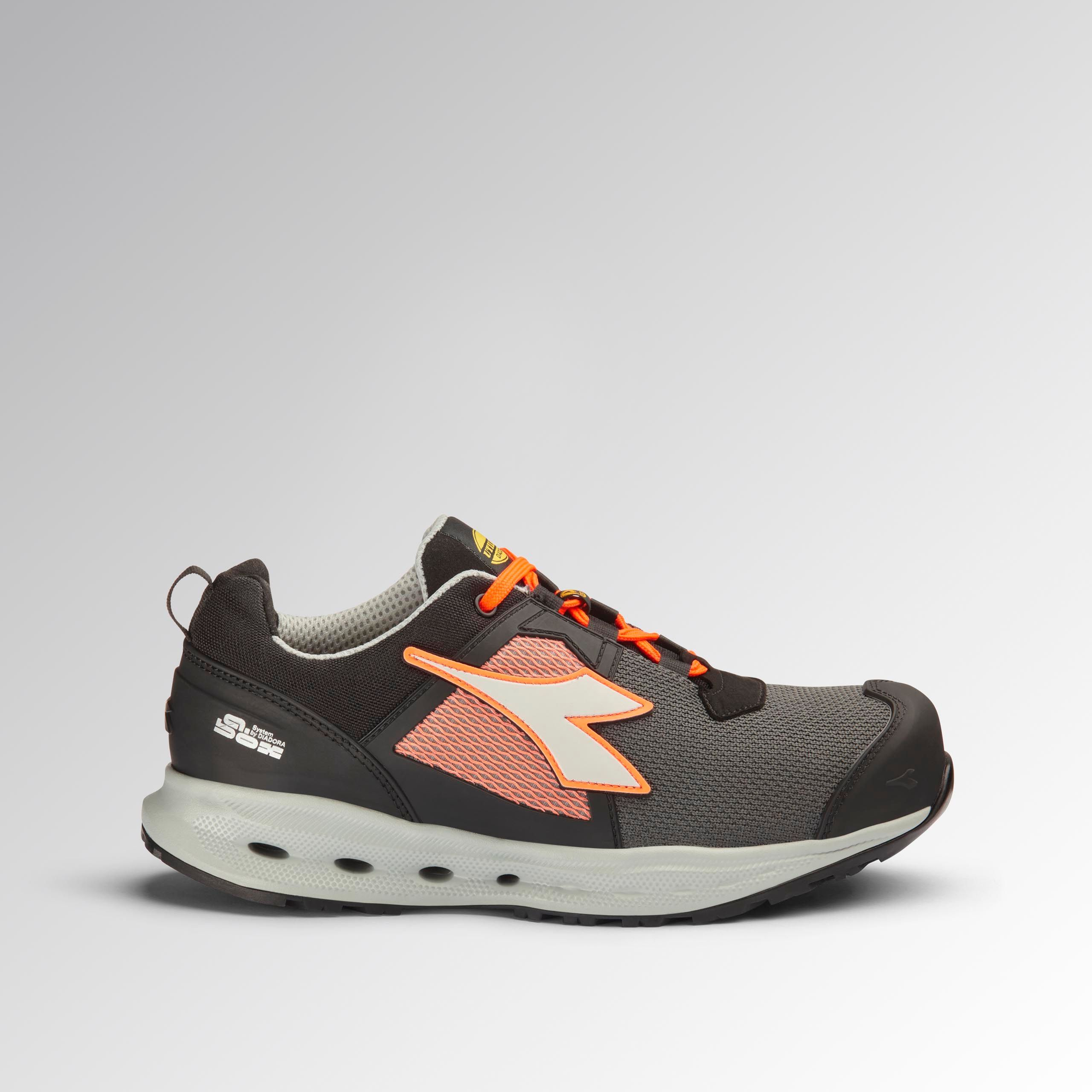 Scarpa Antinfortunistica Diadora Glove A.Box Low Ghost S1PS Orange Fluo