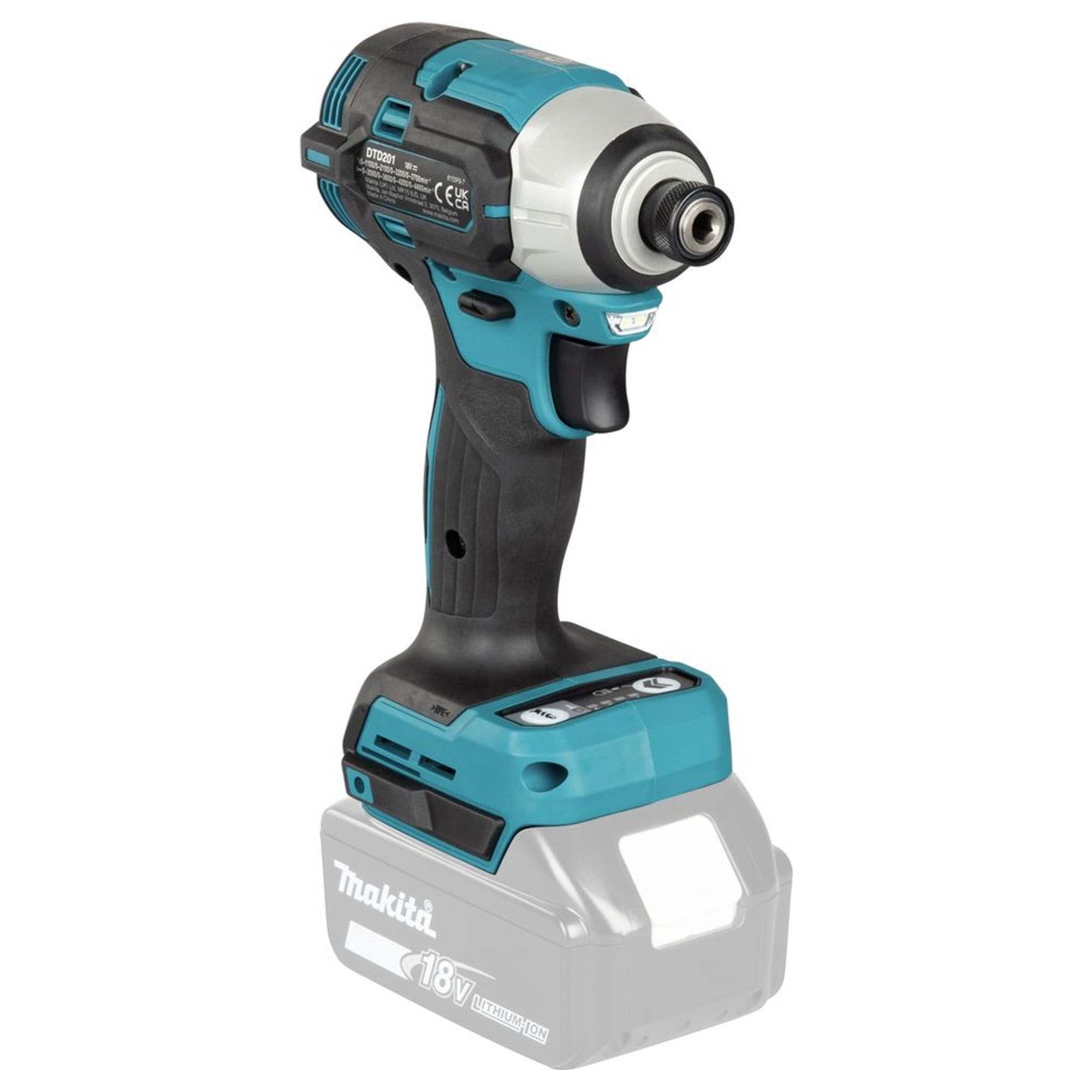 Avvitatore a impulsi Makita DTD201ZJ 18V
