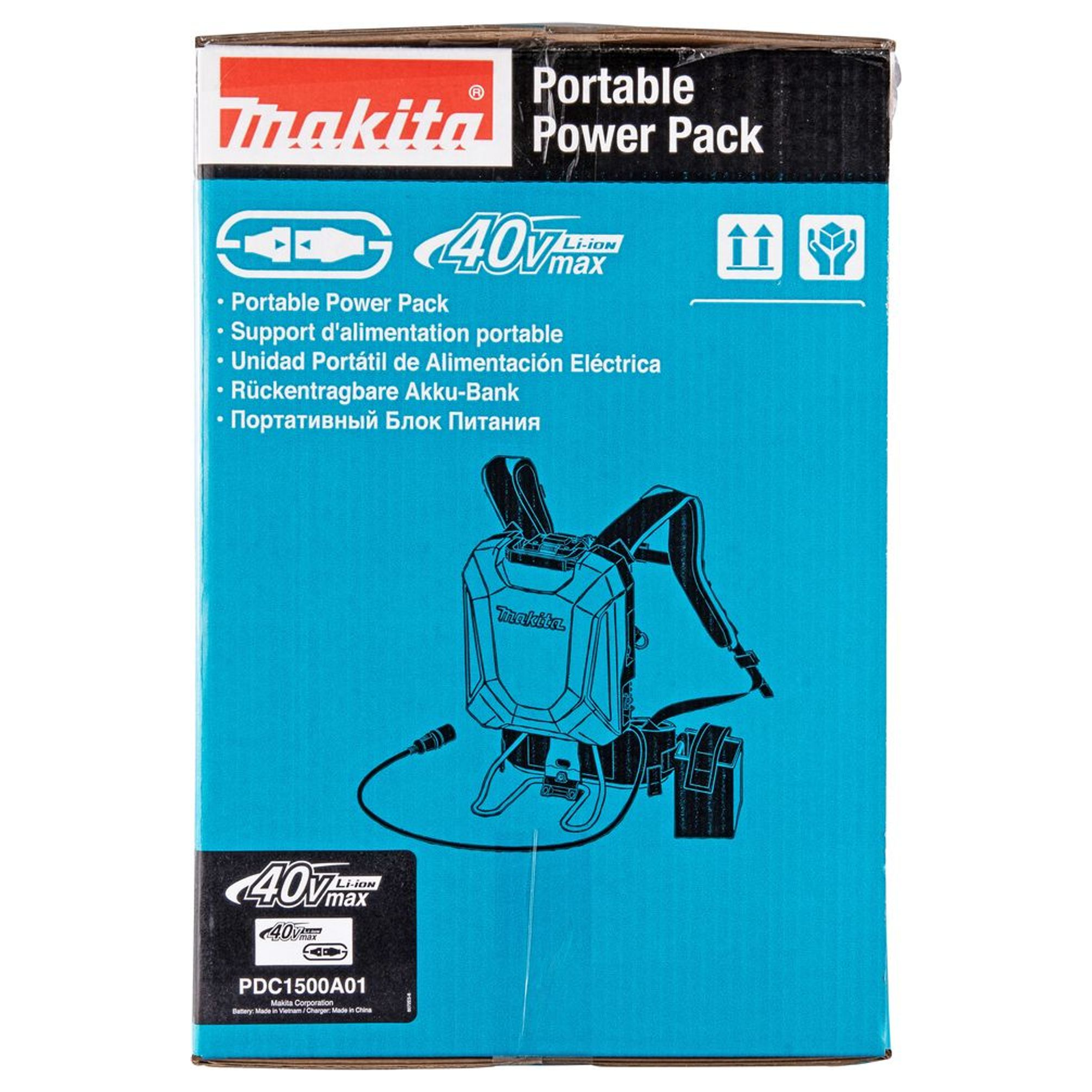 Zaino Power Pack Makita PDC1500A01 40V