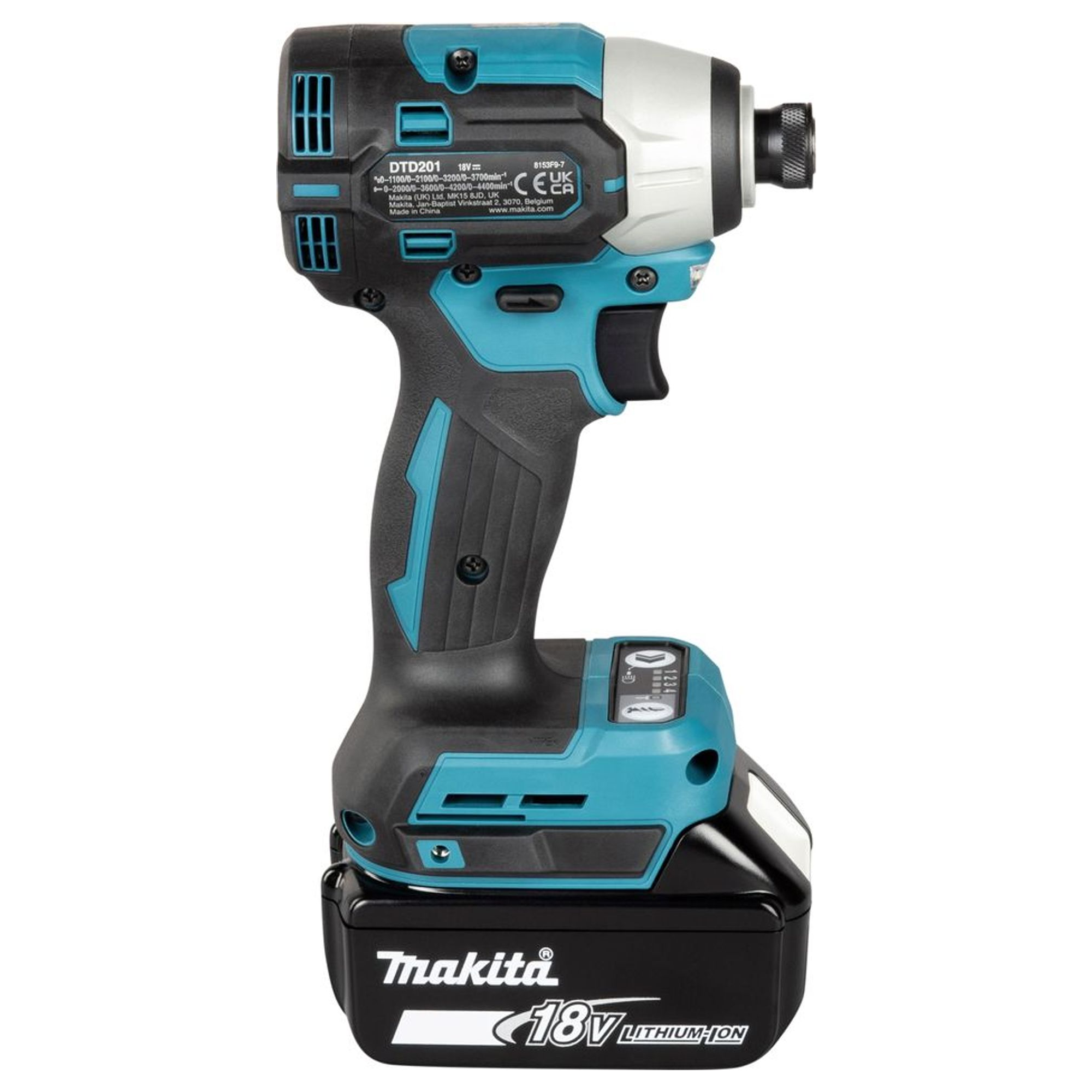 Avvitatore a impulsi Makita DTD201RTJ 18V 5Ah