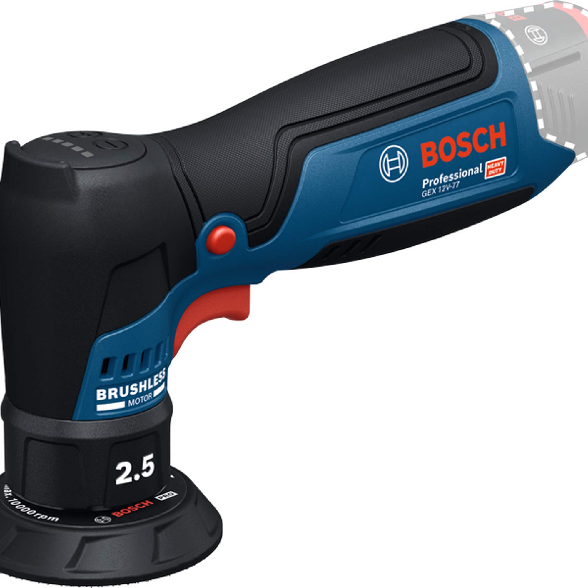 Levigatrice Bosch GEX 12V-77 PRO 12V