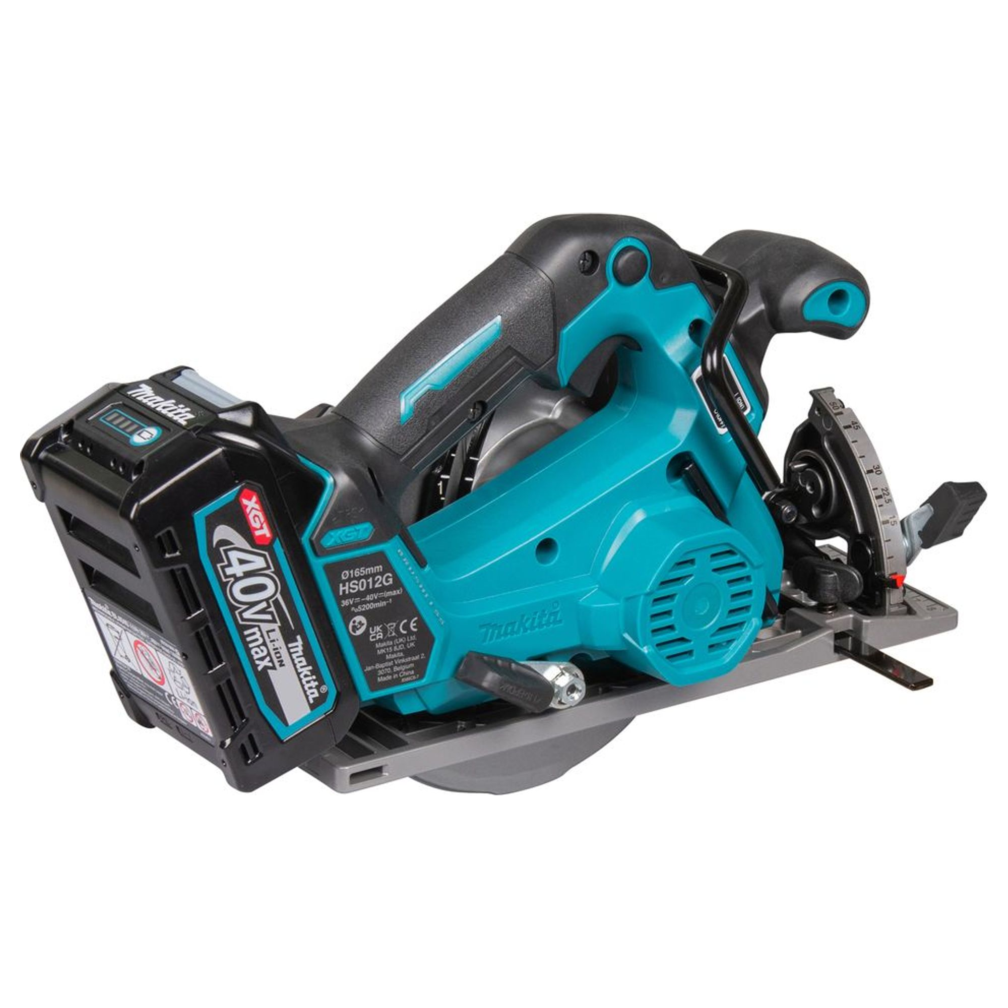 Sega Circolare Makita HS012GD201 40V 2.5Ah