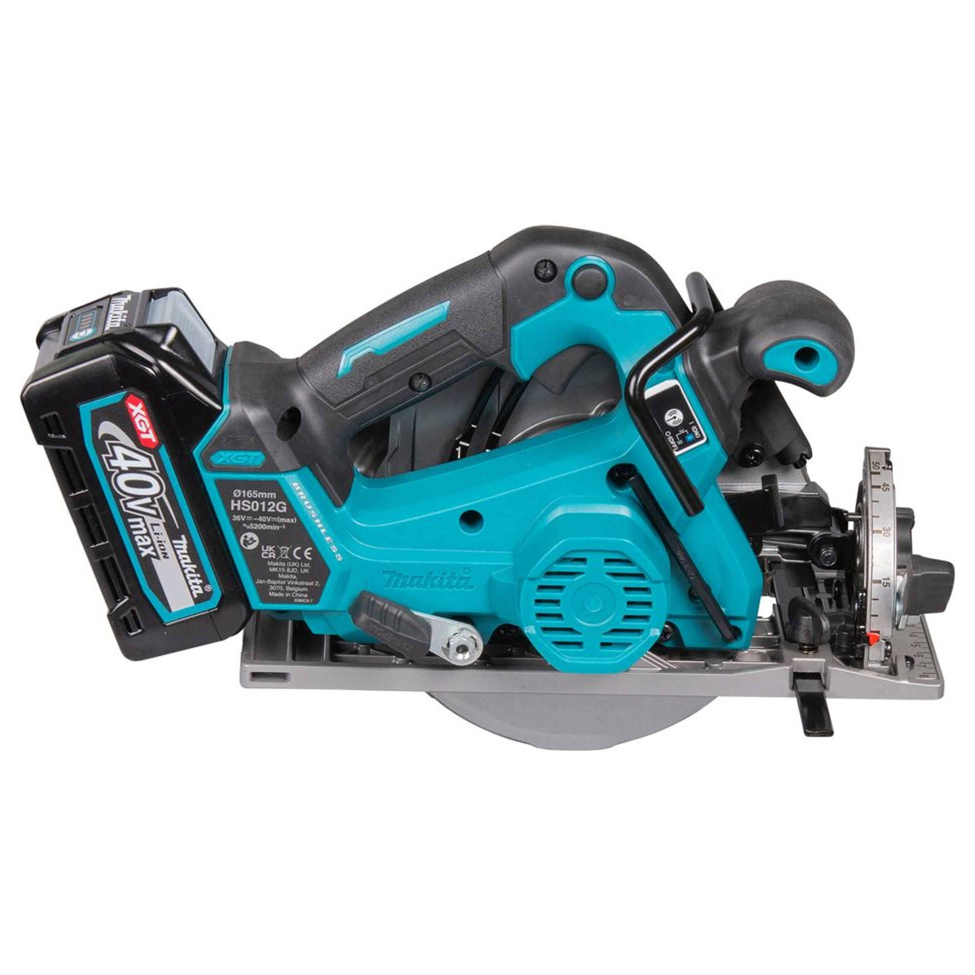 Sega Circolare Makita HS012GD201 40V 2.5Ah