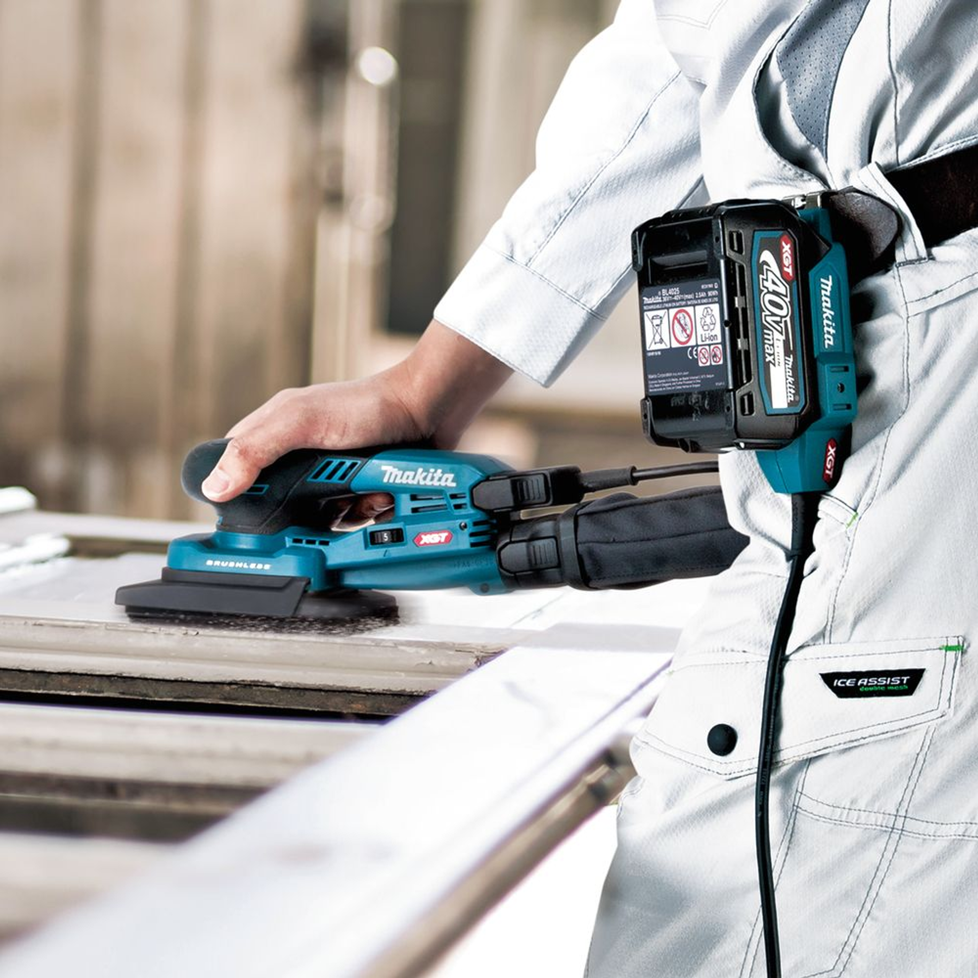 Levigatrice Orbitale Makita BO005CGZ 40V