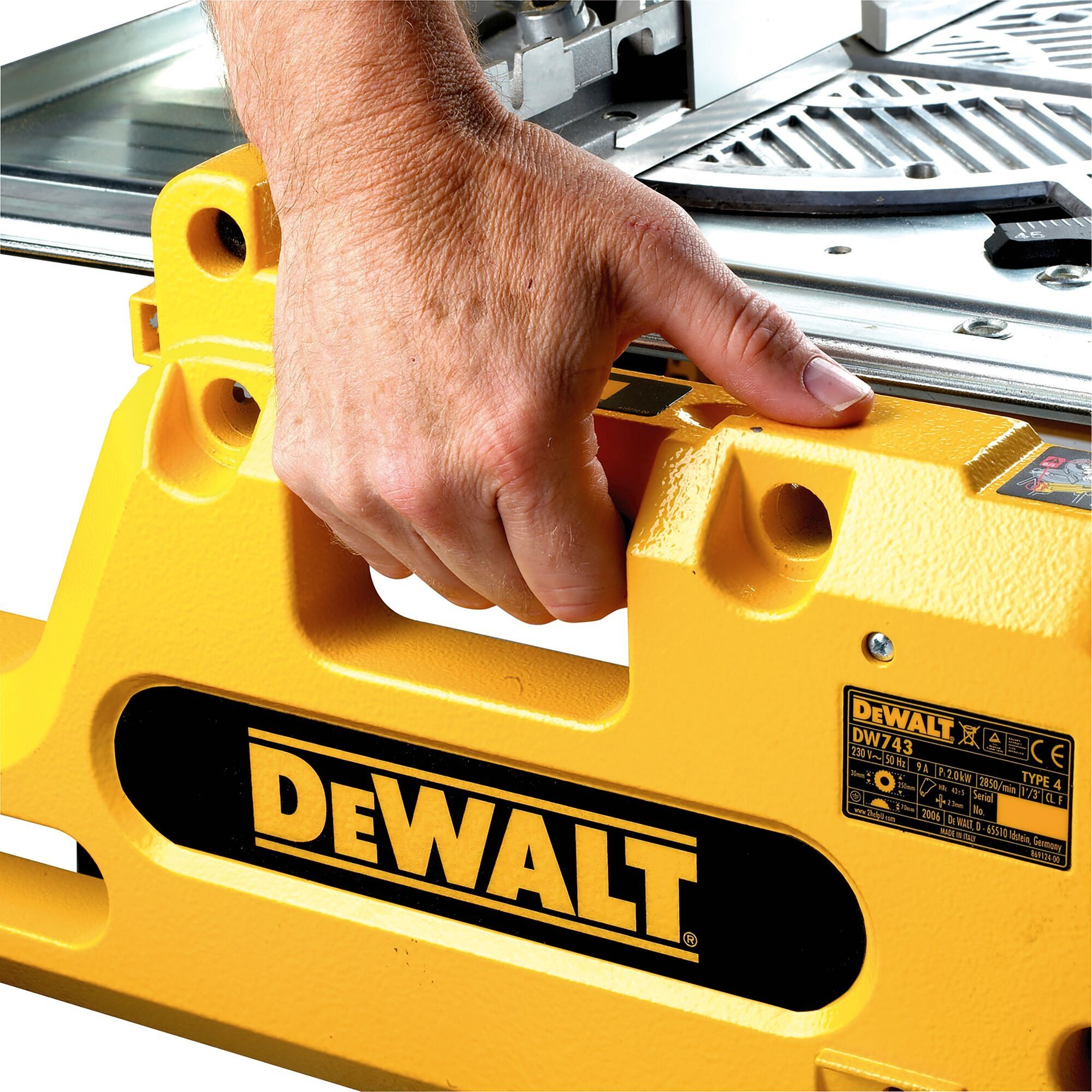Sega Combinata Dewalt DW743N-QS 250mm 1550W