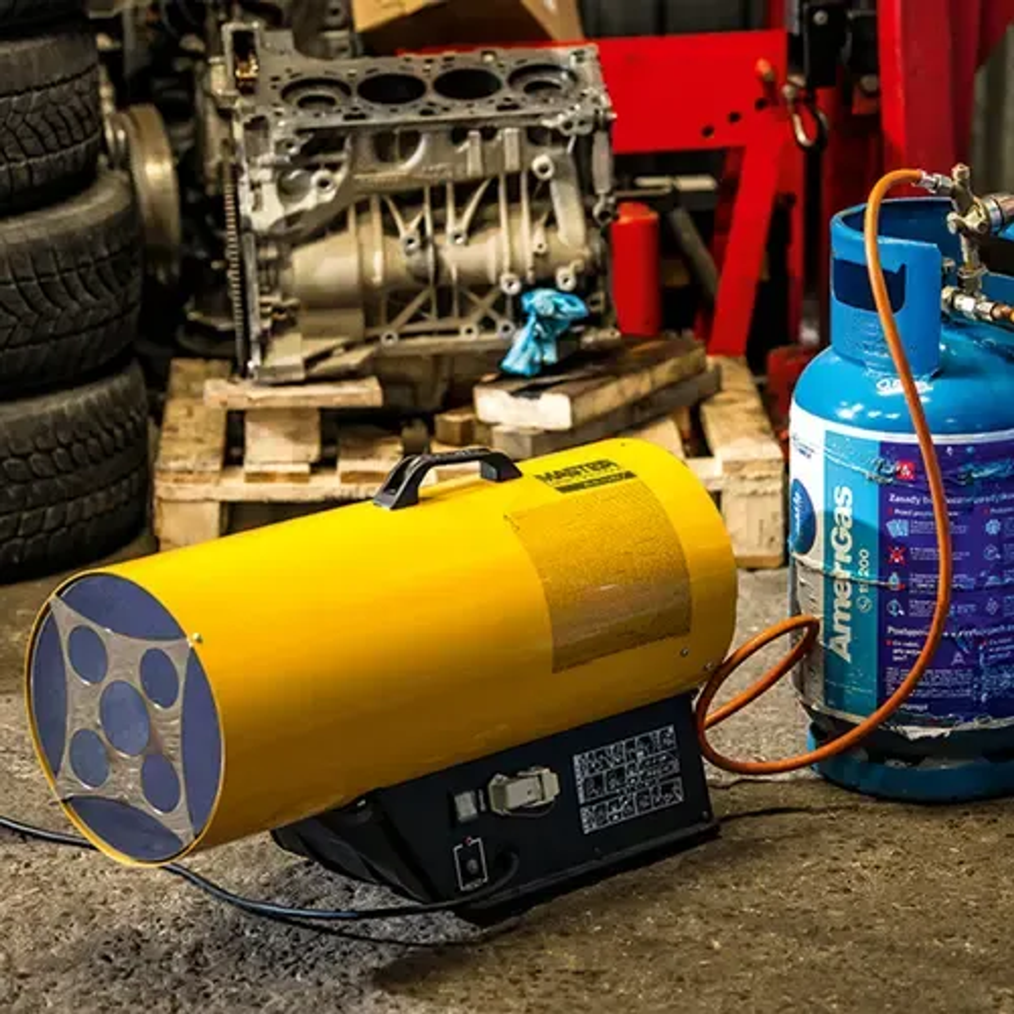 Riscaldatore d'Aria a Gas Master BLP 53M