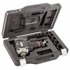 Set Avvitatore ad Impulsi Usag 929 PC1/C12 con Bussole Macchina 12 Pezzi