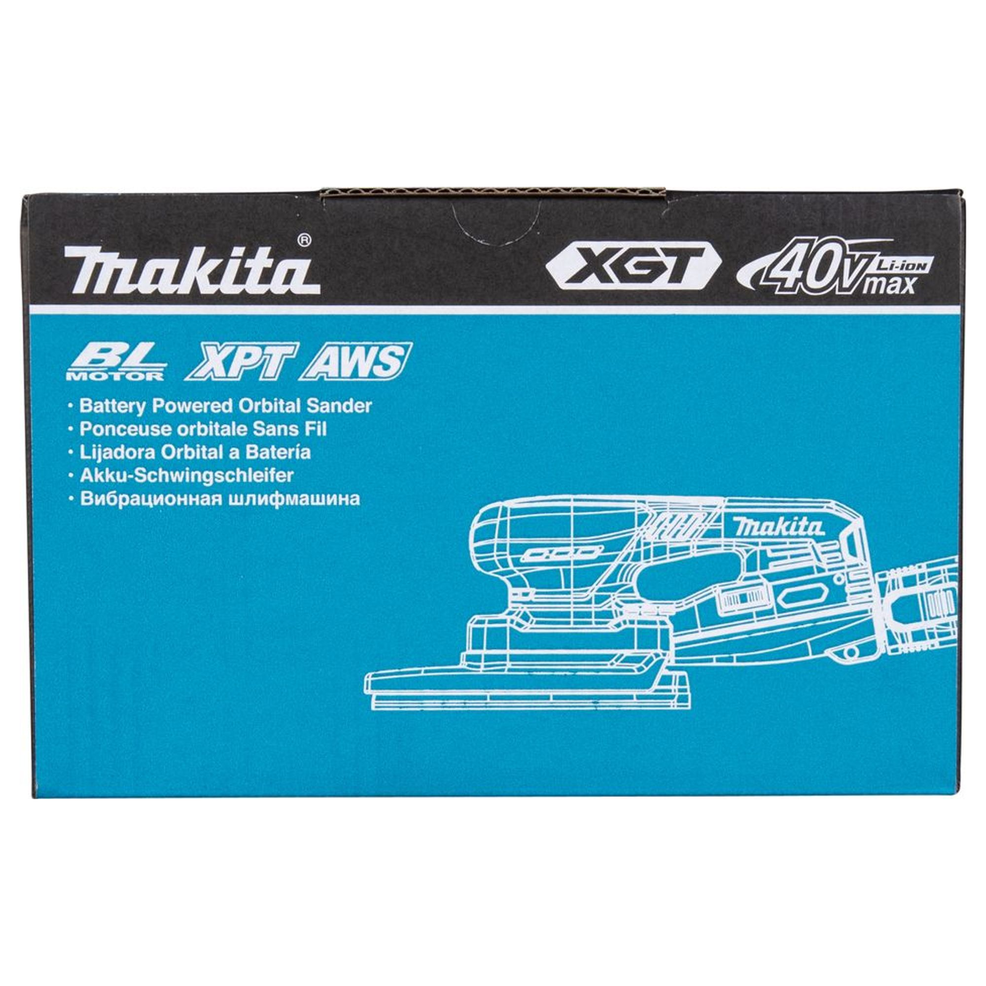 Levigatrice Orbitale Delta Makita BO006CGZ 40V