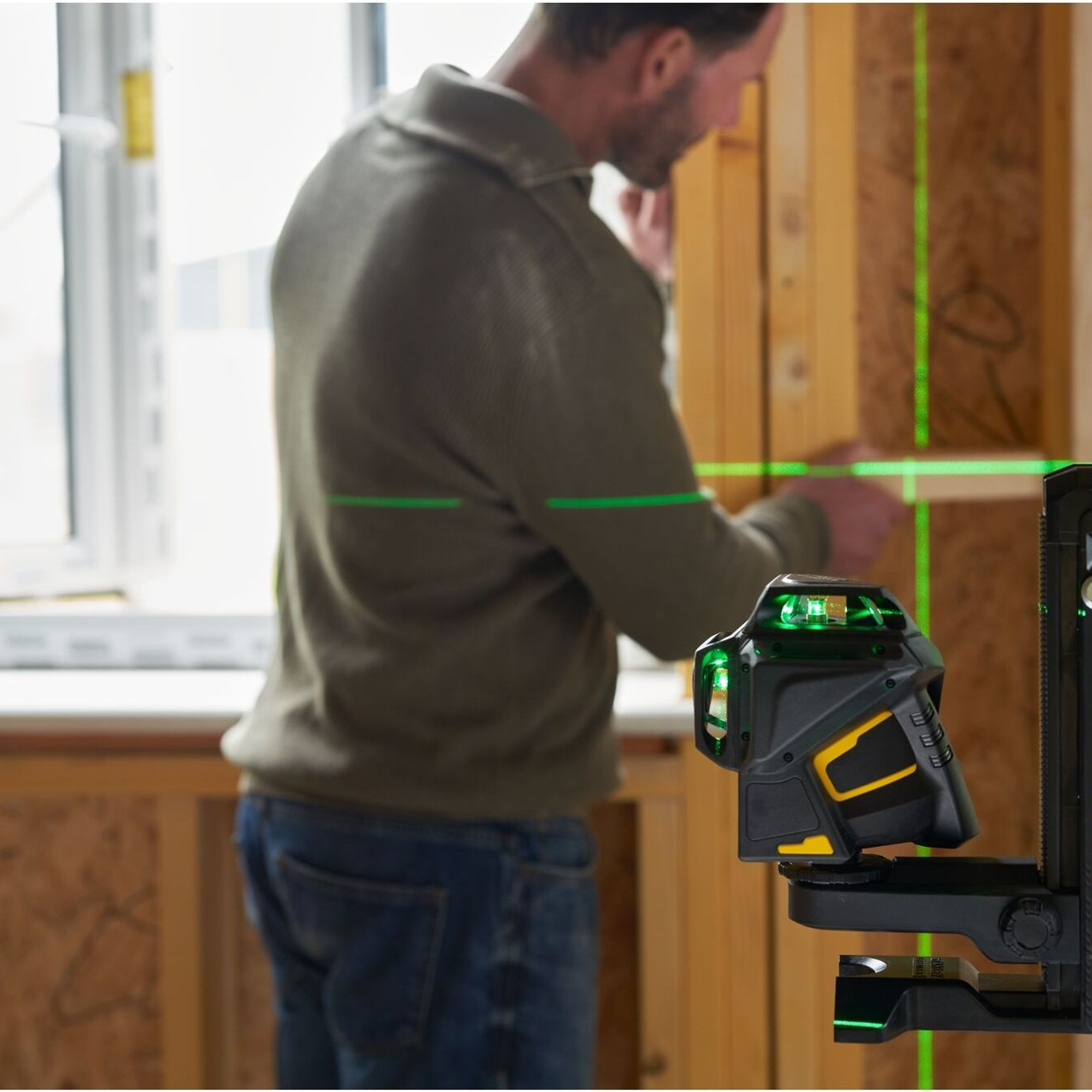Livella Laser Stanley FatMax X3G FMHT1-77356 Raggio Verde