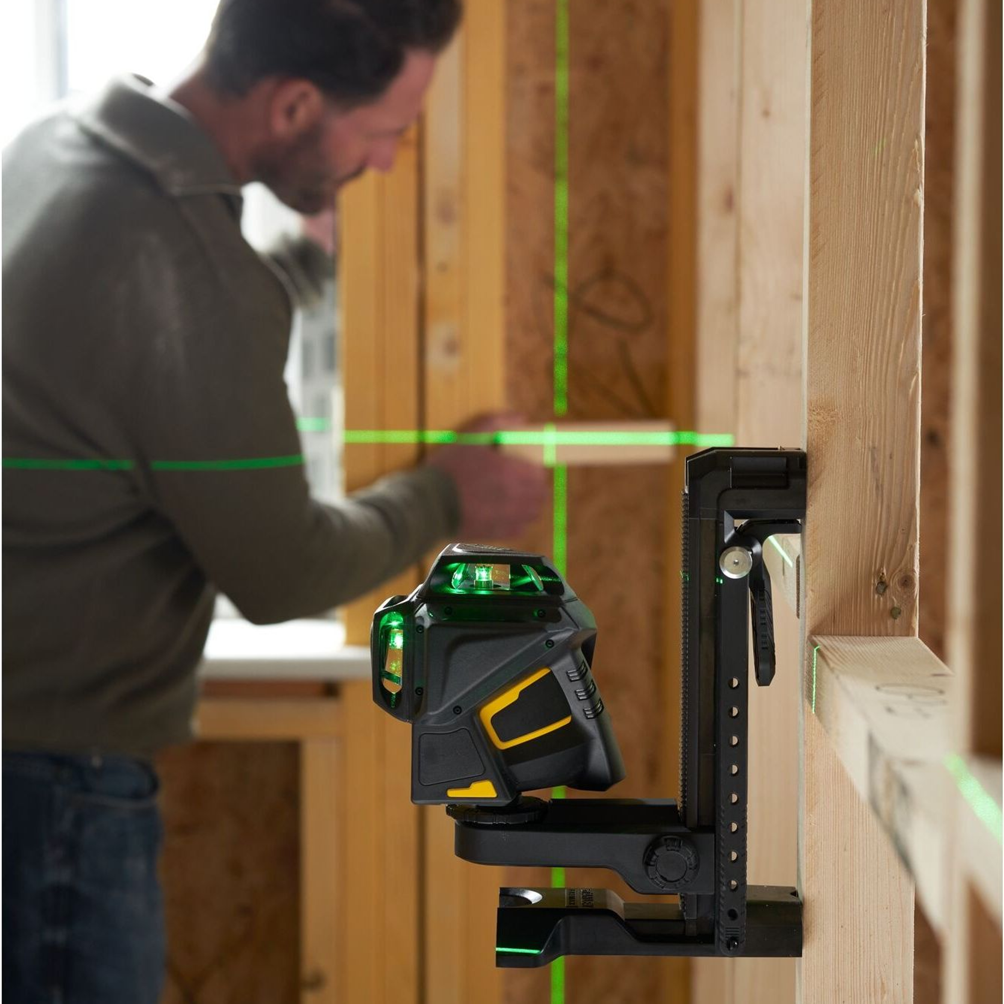 Livella Laser Stanley FatMax X3G FMHT1-77356 Raggio Verde