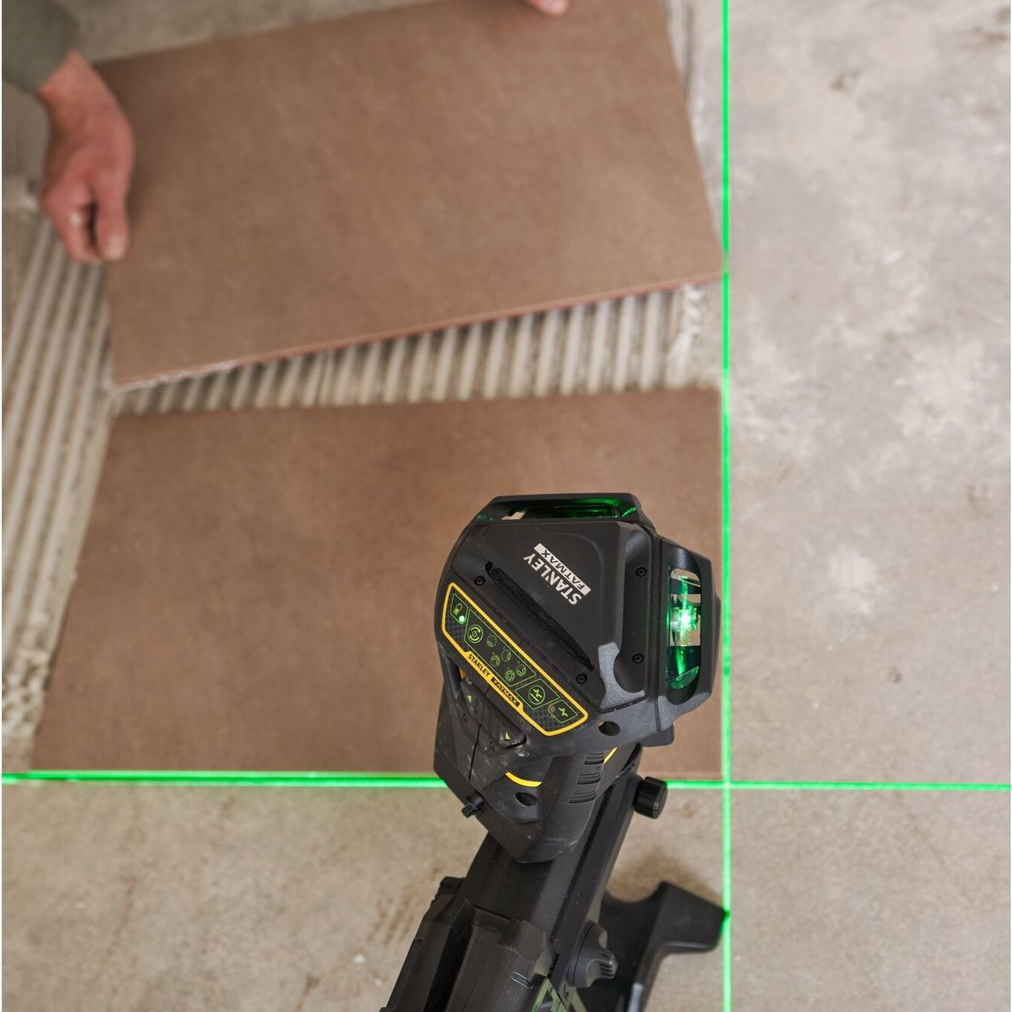 Livella Laser Stanley FatMax X3G FMHT1-77356 Raggio Verde