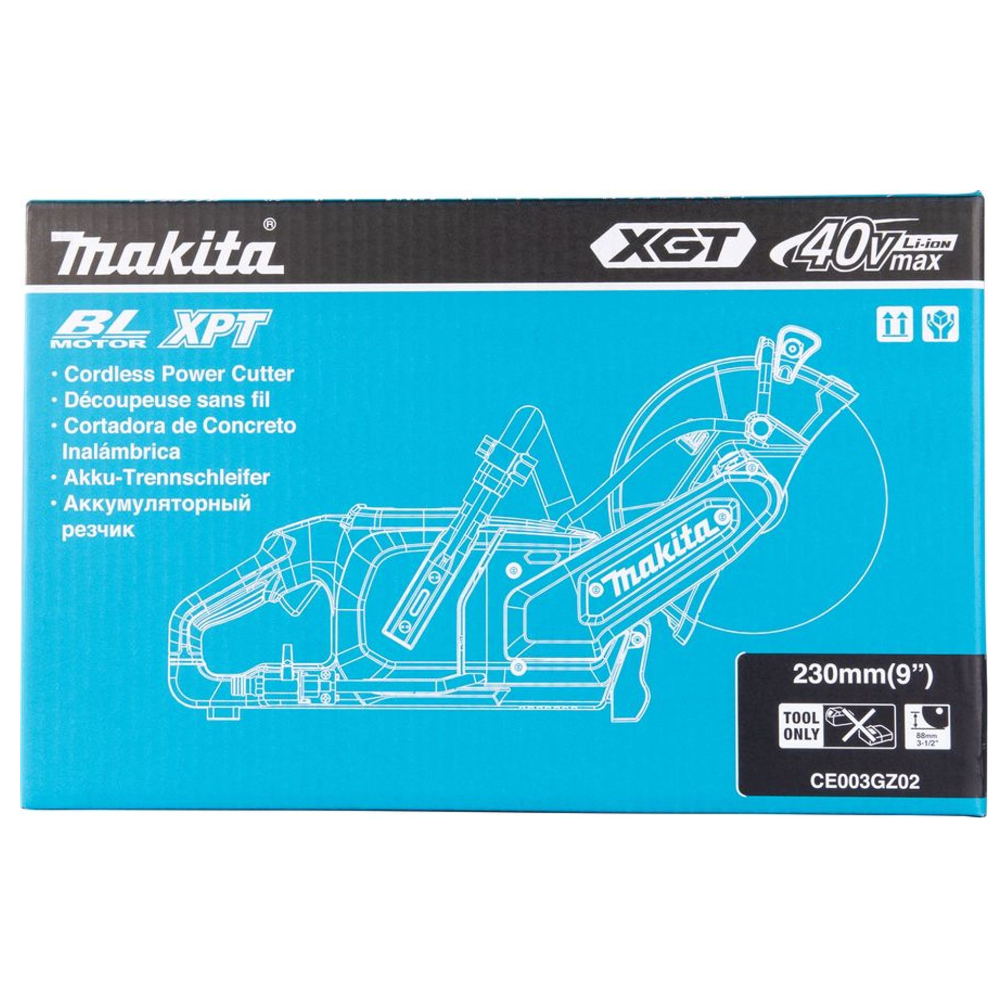 Troncatrice Makita CE003GZ02 40V