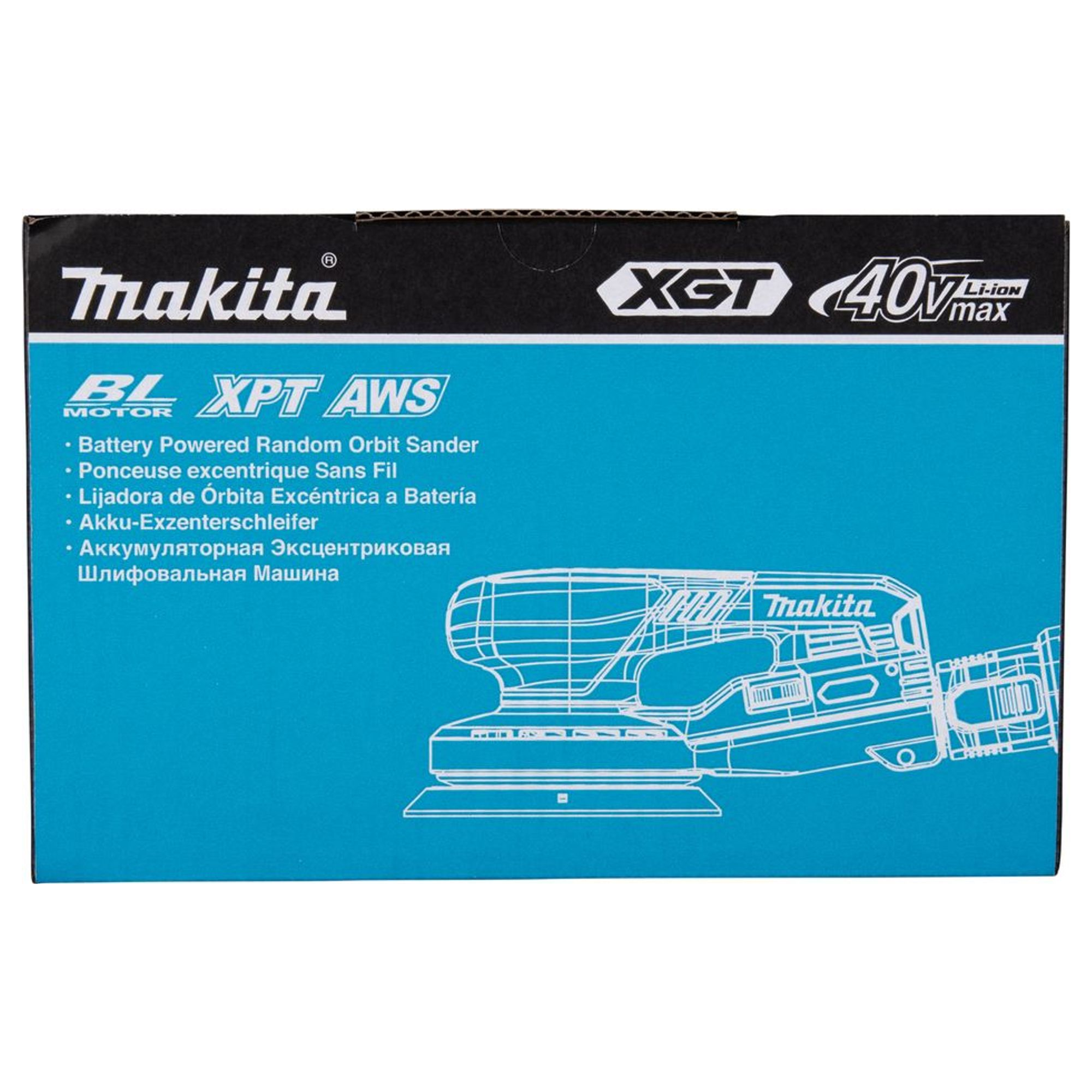 Levigatrice Rotorbitale Makita BO002CGZ 40V