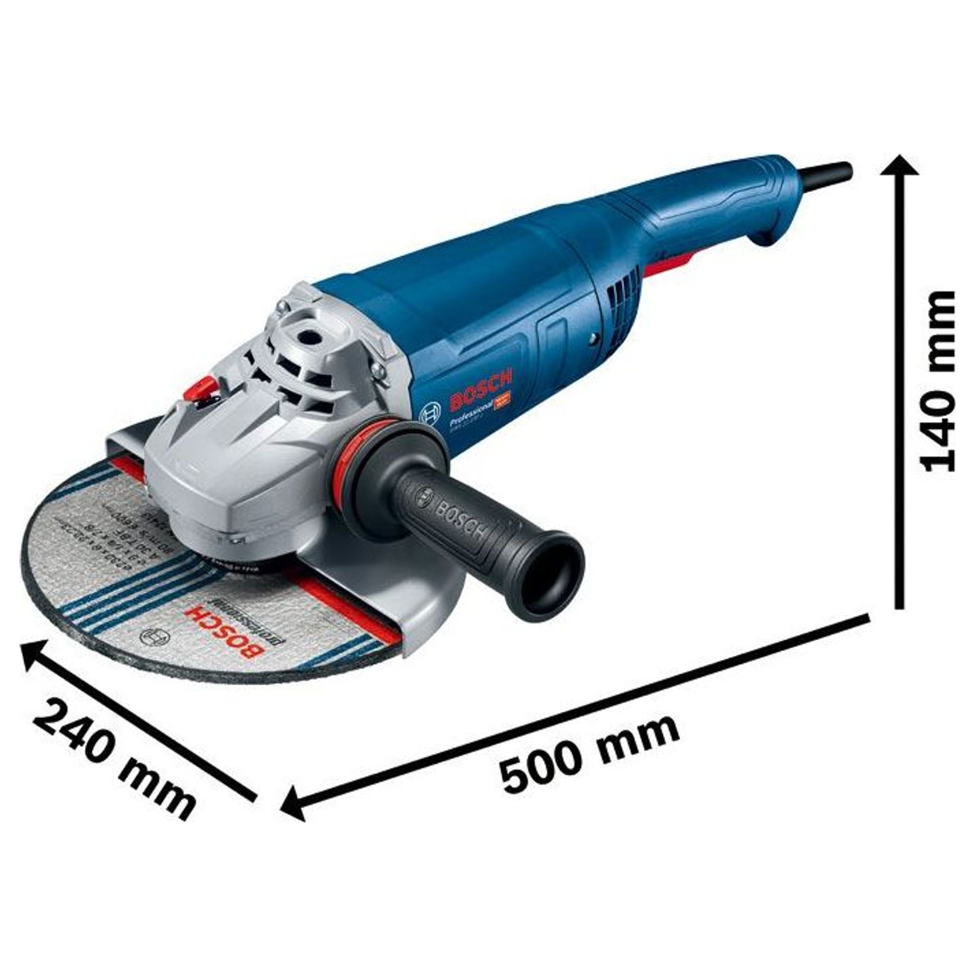 Kit Smerigliatrici Bosch GWS 22-230 J + 2 GWS 750